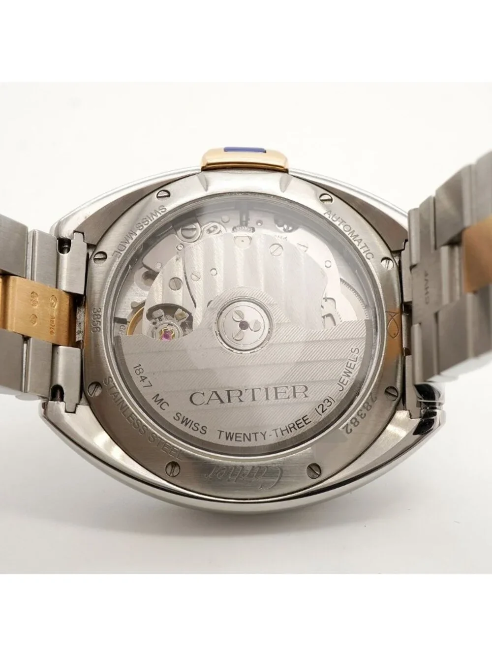 Cartier Cle de Cartier 2 Silver Dial Watch Boys